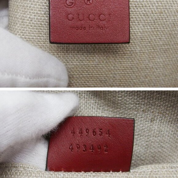 GUCCI Red Shoulder Bag - Picture 5 of 11